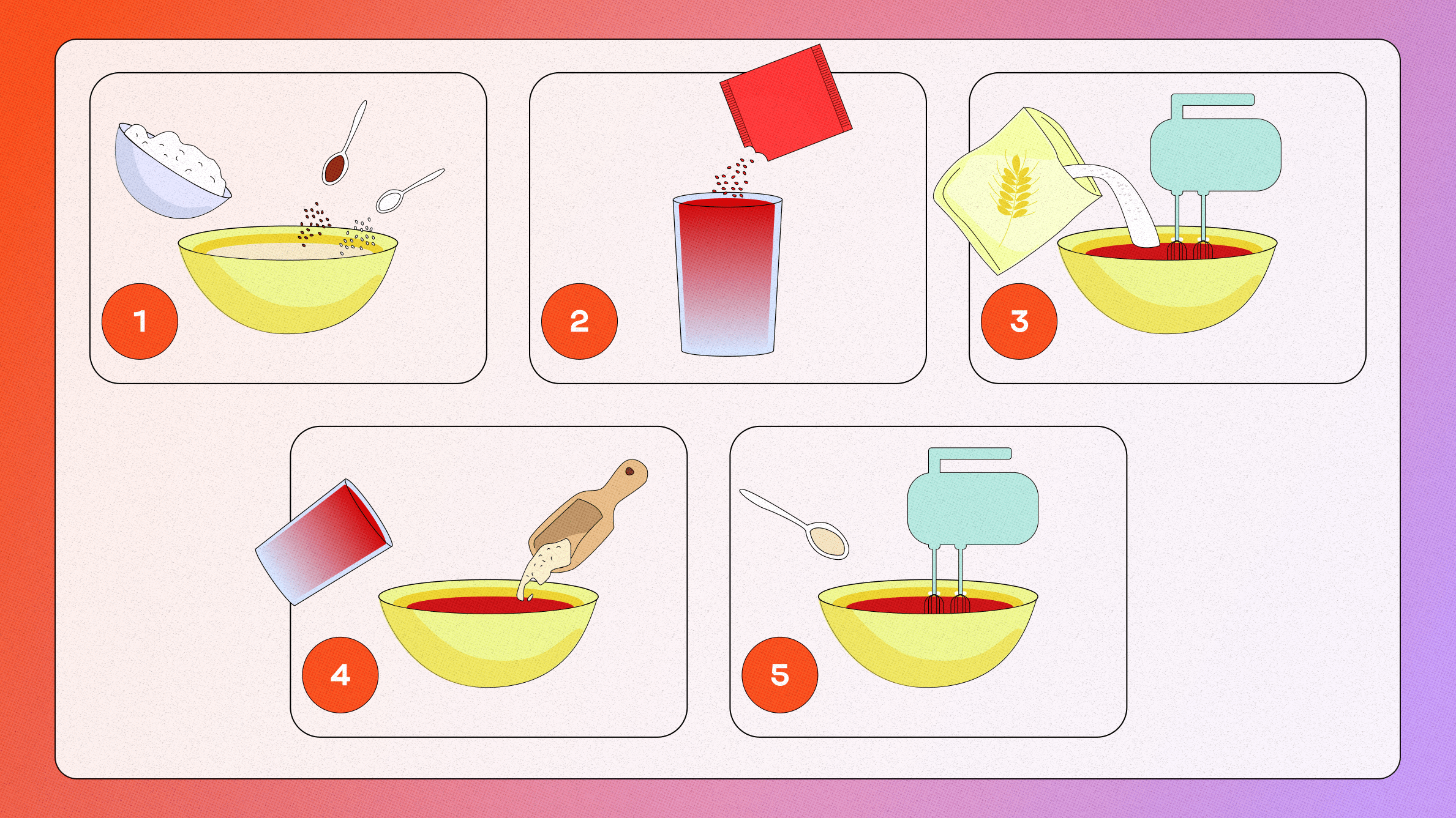Шифоновый бисквит «Красный бархат» — рецепт с фото пошагово
