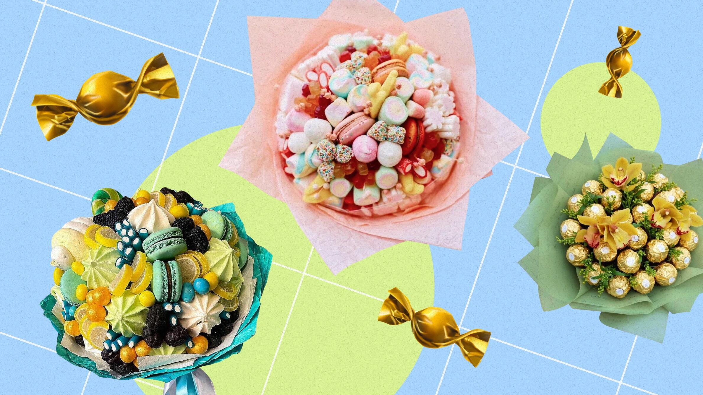 Поделки из конфет и фантиков — самые простые и интересные поделки для начинающих