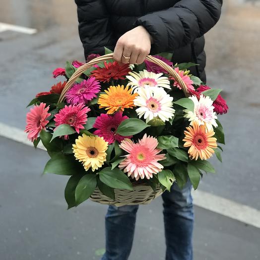 Букет для мамы из гербер